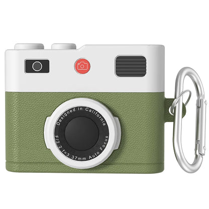 Retro Camera Silicone Case for Apple AirPods