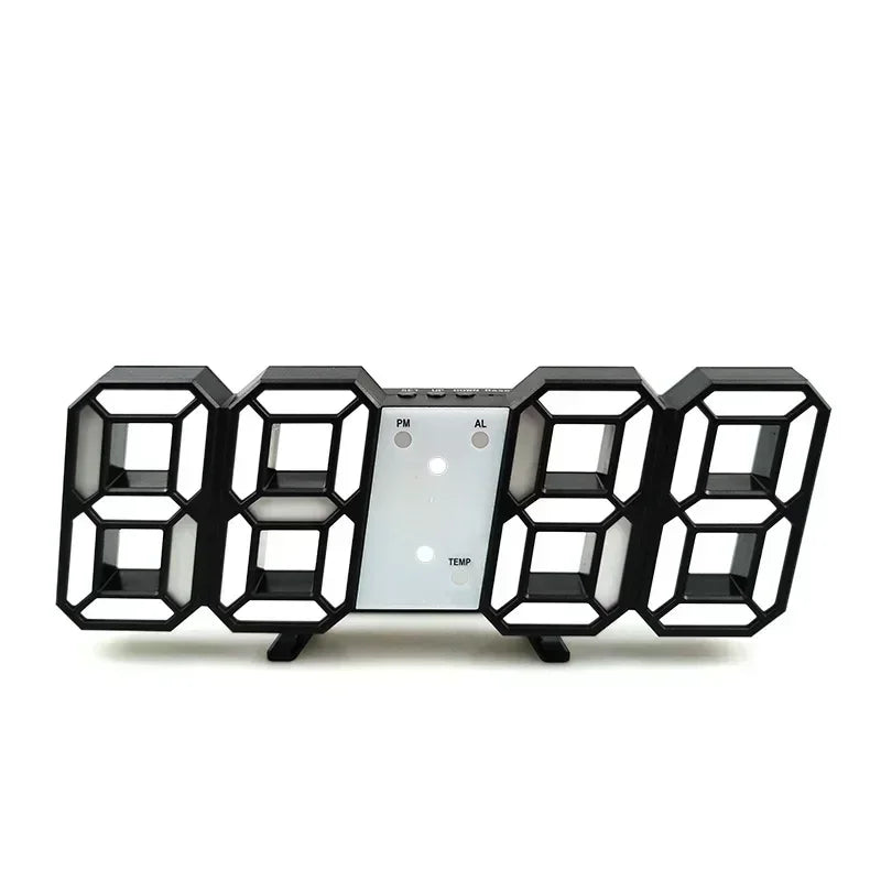 3D LED Wall & Desk Digital Clock