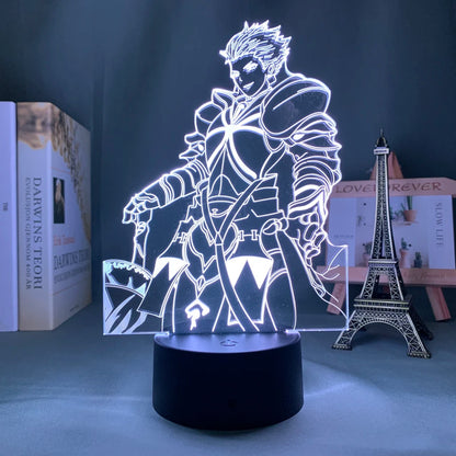 Fate/Stay Night Anime 3D LED Night Light