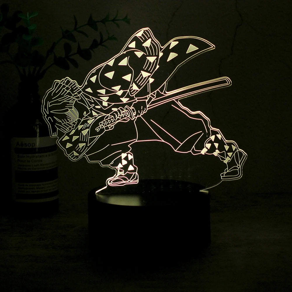 Demon Slayer Anime 3D LED Night Light