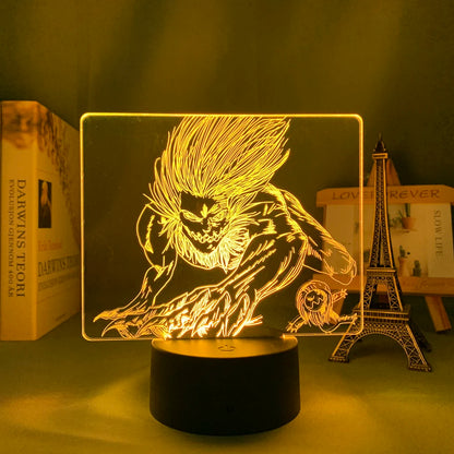 Attack on Titan 3D LED Anime Lamp