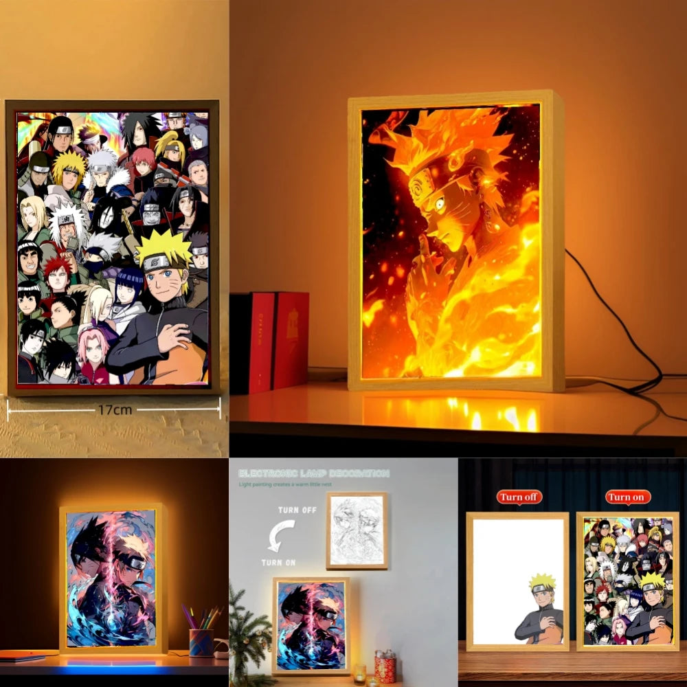 Naruto Anime LED Photo Frame Night Light