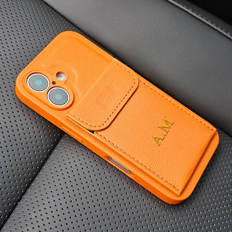 Card Slot Back Cover iPhone Case - Vélanoworld