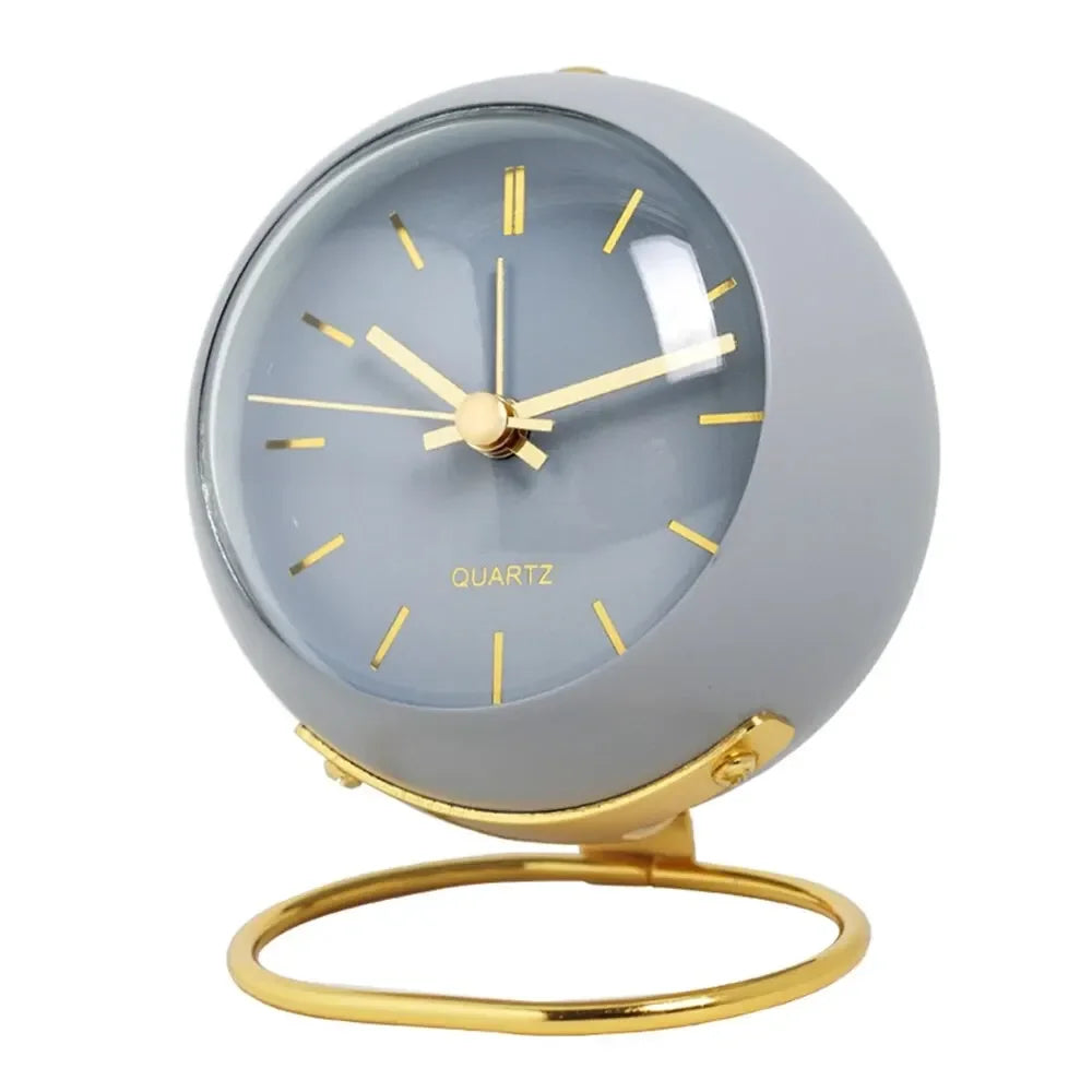 Vintage Metal Needle Alarm Clock