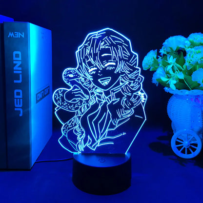 Demon Slayer Anime 3D LED Night Lamp