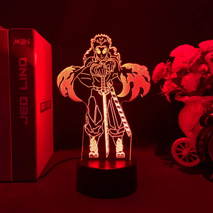 Demon Slayer Anime 3D LED Night Lamp