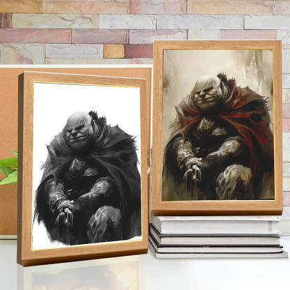 Berserk Anime Light Painting Photo Frame LED Night Light