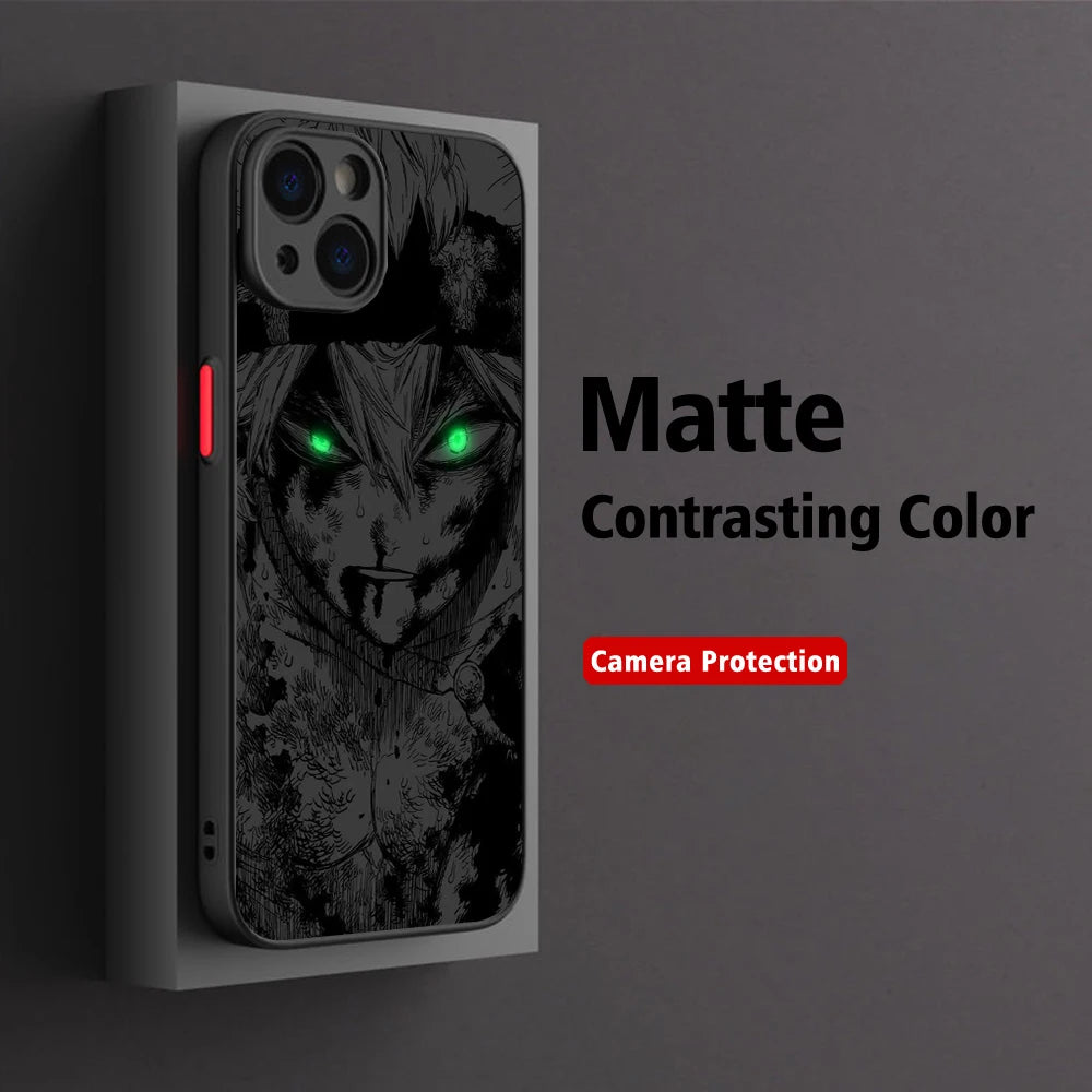 Black Clover Anime Phone Case