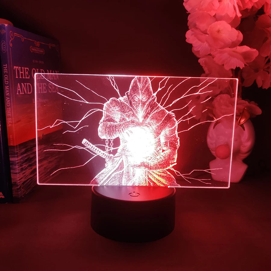 Mortal Kombat–themed 3D LED Night Light