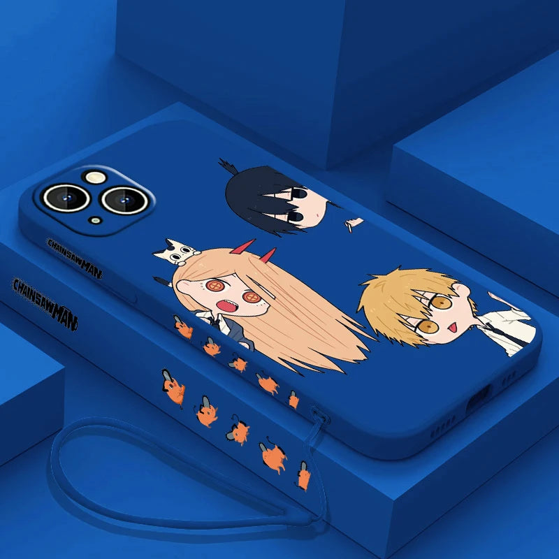 Chainsaw Man Anime Phone Case