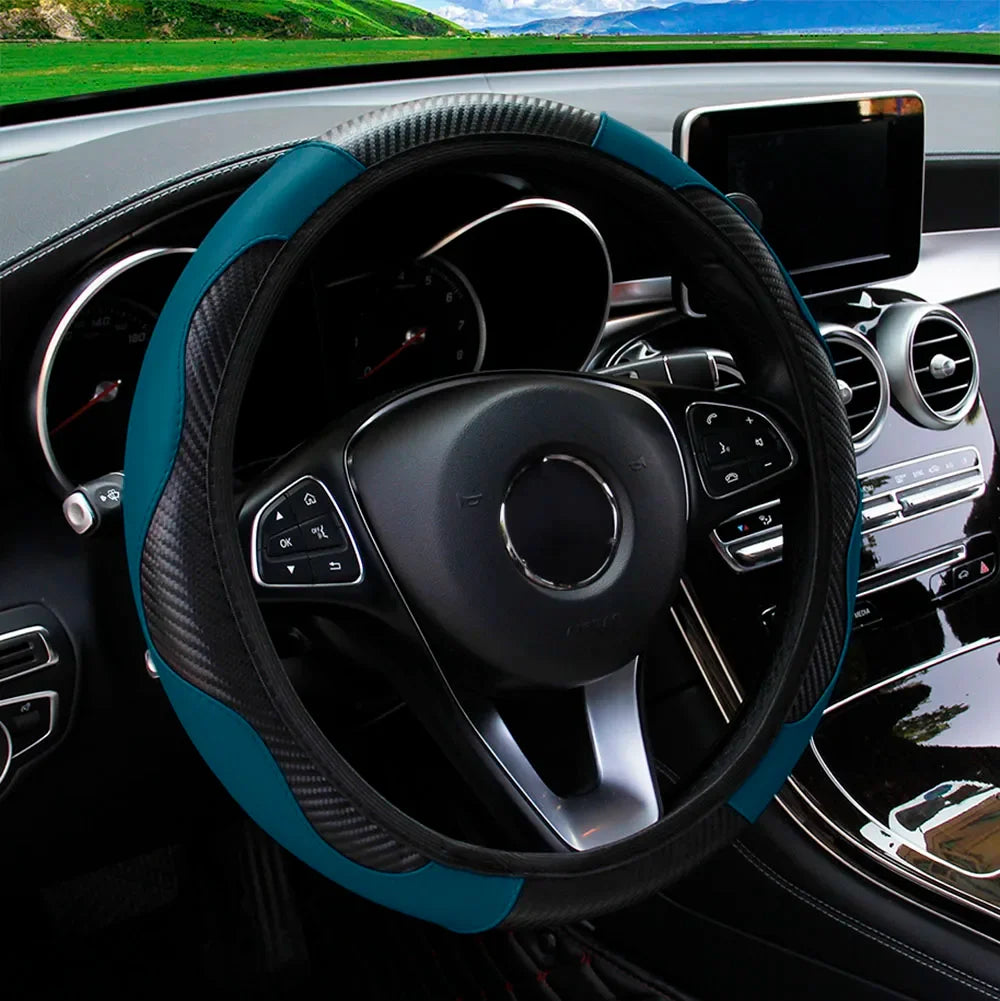 Carbon Fibre Steering Wheel Cover