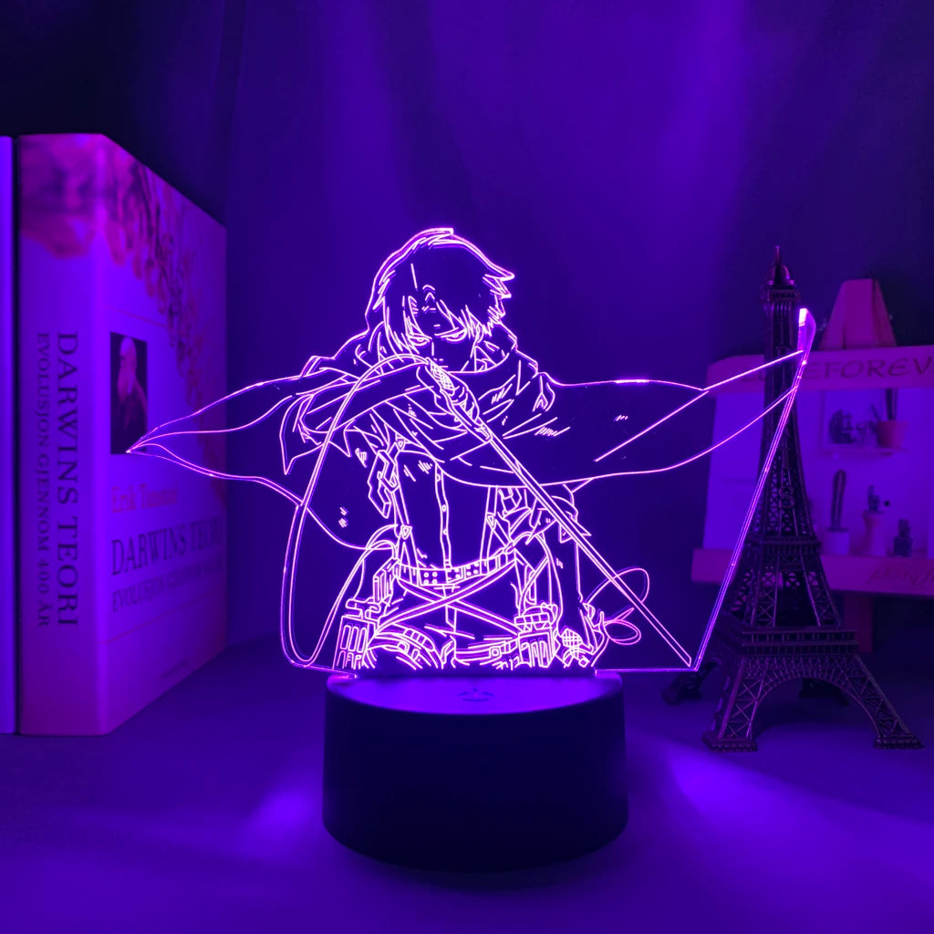 Attack on Titan 3D LED Night Lamp