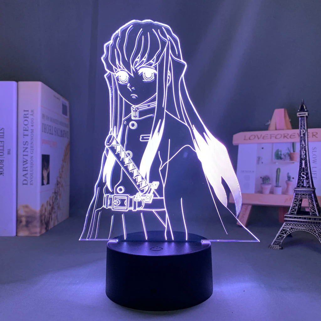 Demon Slayer Anime 3D LED Night Lamp
