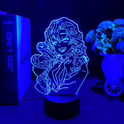 Demon Slayer 3D LED Anime Lamp