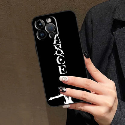 Matte Black One Piece Phone Case