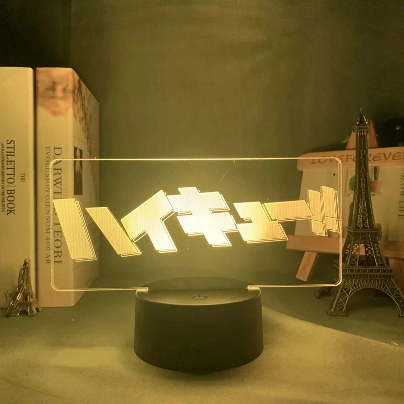 Haikyuu!! Anime 3D LED Night Light