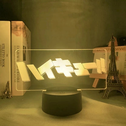 Haikyuu!! Anime 3D LED Night Light