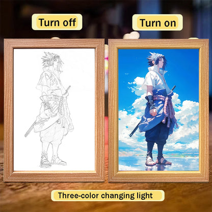 Naruto Anime LED Light Painting