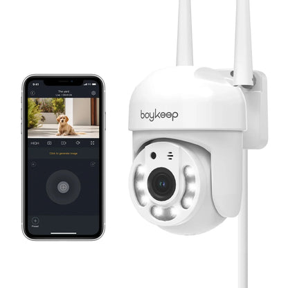 Outdoor Wireless Security Camera with Night Vision
