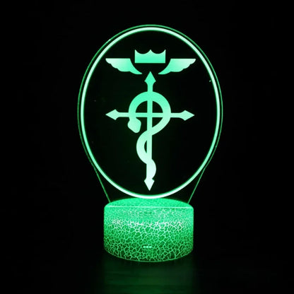 Fullmetal Alchemist Anime 3D LED Night Light