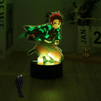 Demon Slayer Anime 3D Lamp