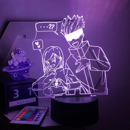 Jujutsu Kaisen Anime 3D LED Night Light