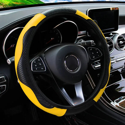 Carbon Fibre Steering Wheel Cover