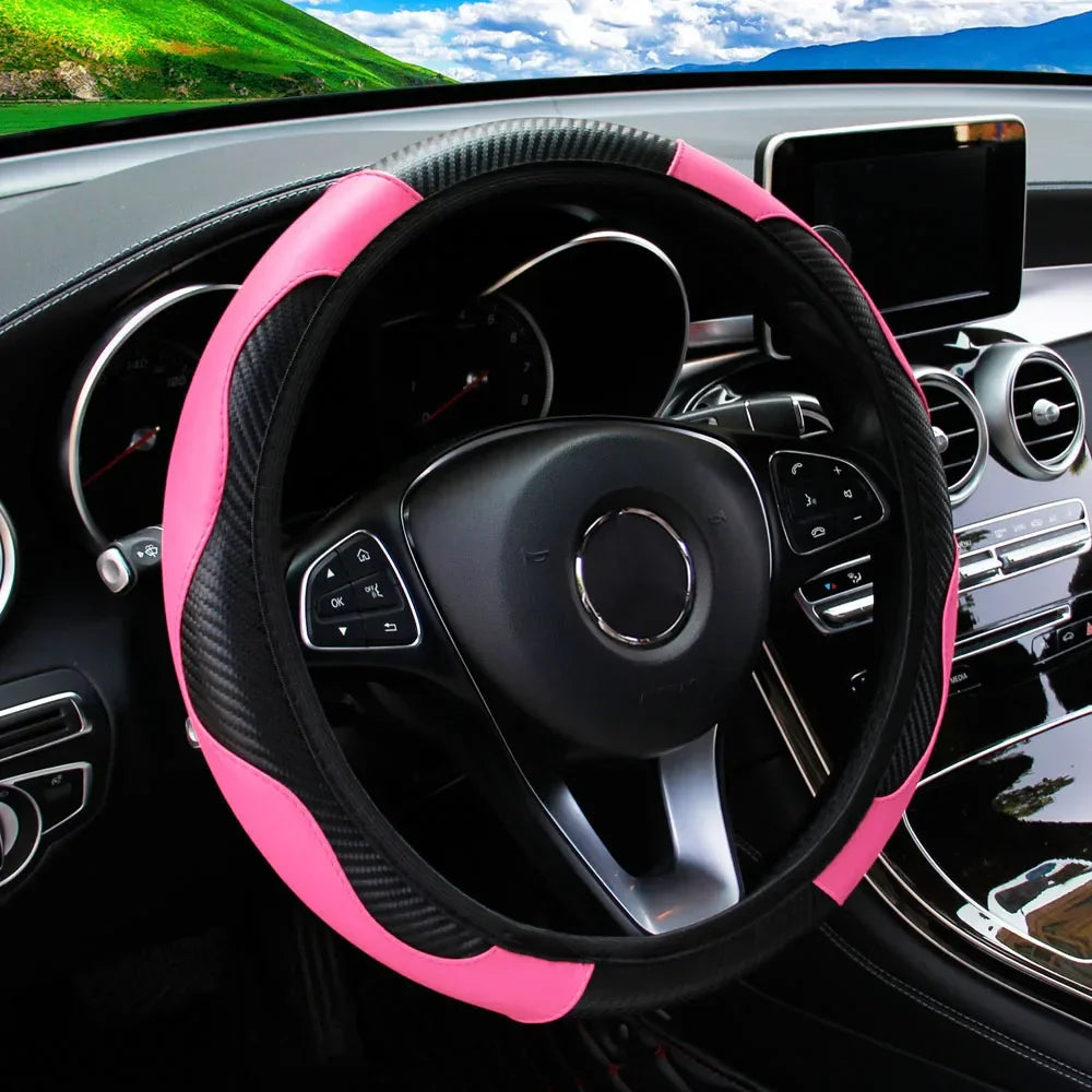 Carbon Fibre Steering Wheel Cover