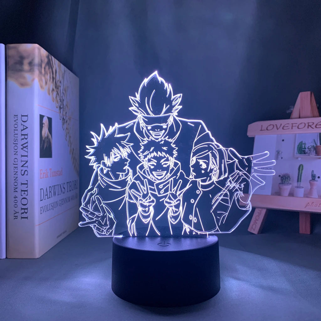 Jujutsu Kaisen Anime 3D LED Night Light