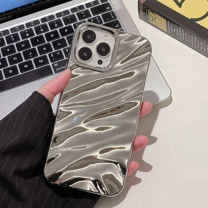 Luxury 3D Wavy Silicone Phone Case