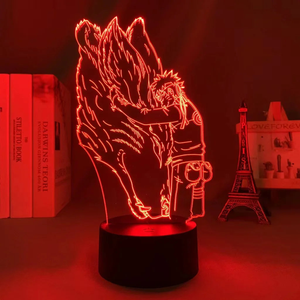 Naruto anime 3D LED Night Light
