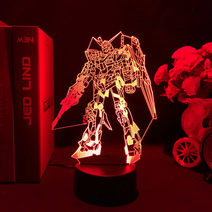 Mobile Suit Gundam Anime 3D LED Night Light