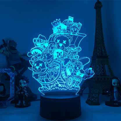 One Piece Anime 3D LED Night Light