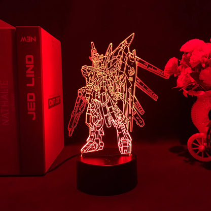 Mobile Suit Gundam Anime 3D LED Night Light