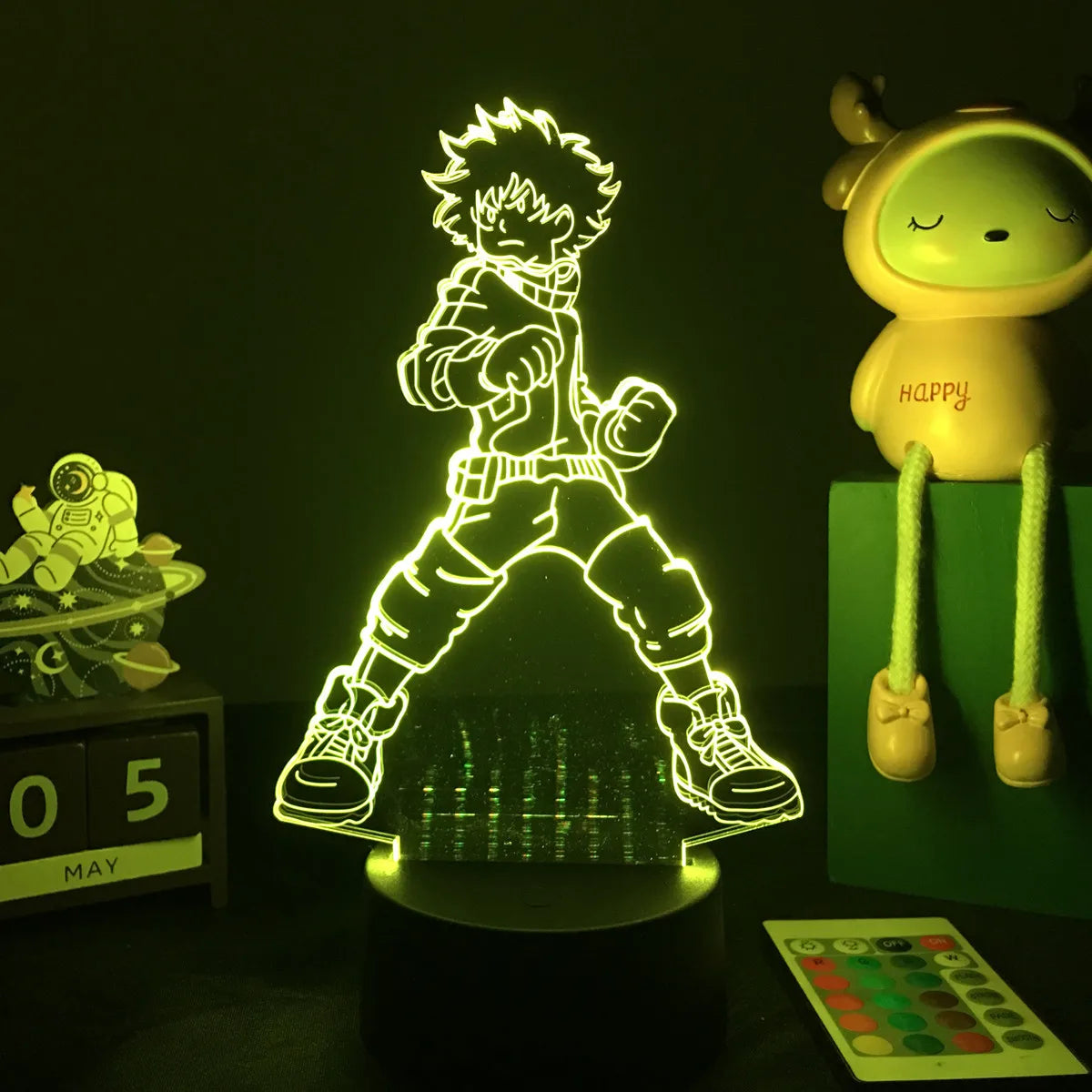 My Hero Academia Anime 3D LED Night Light