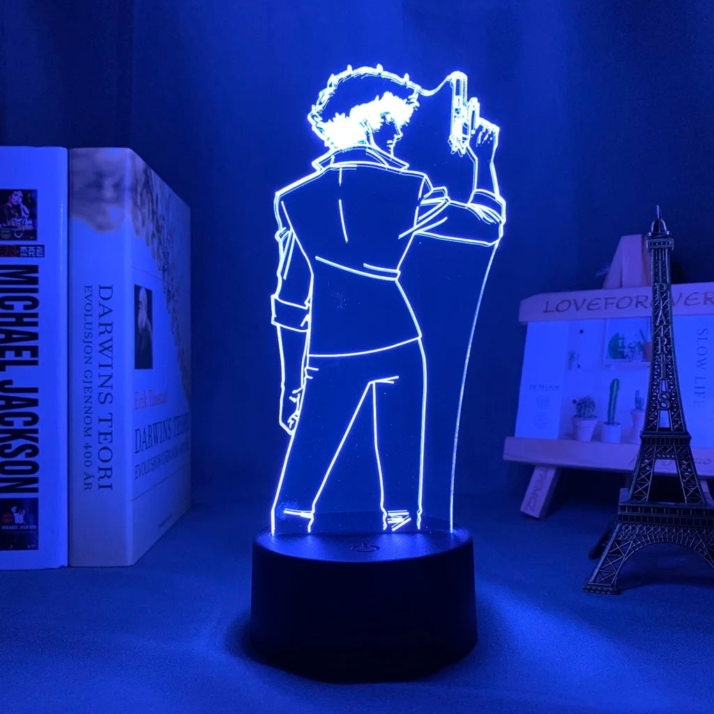 Cowboy Bebop Anime 3D LED Night Light