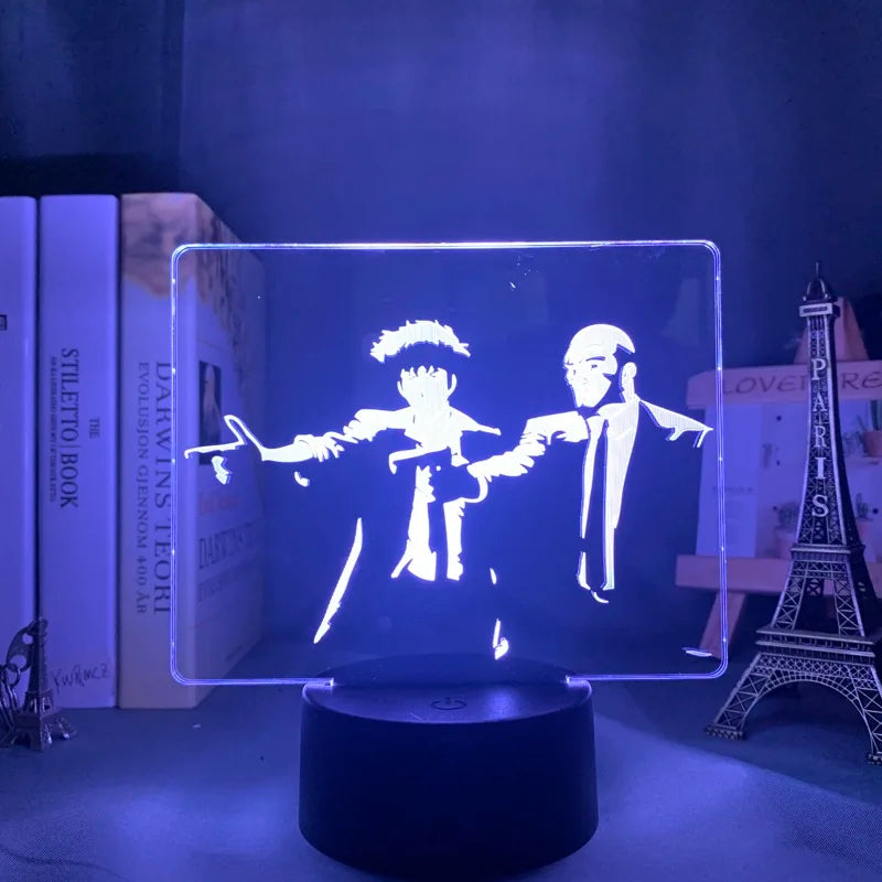 Cowboy Bebop Anime 3D LED Night Light