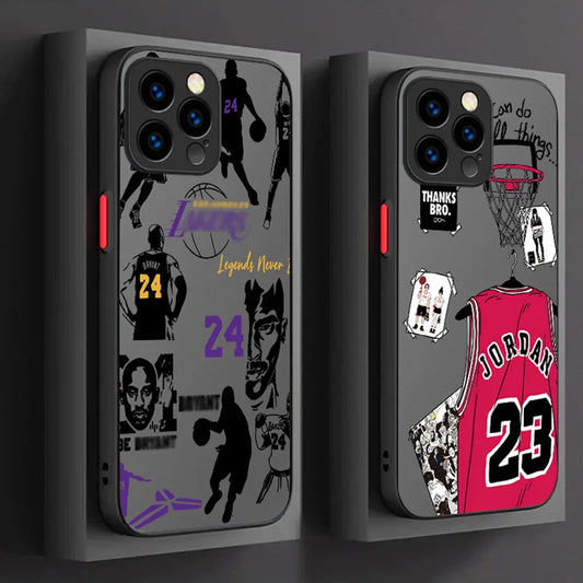 Basketball Star Matte Hard Phone Case