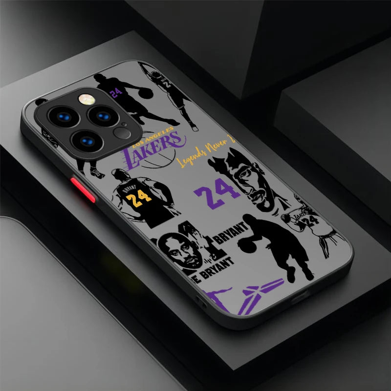 Basketball Star Matte Hard Phone Case