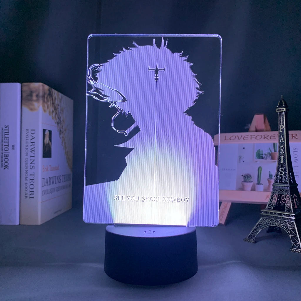 Cowboy Bebop Anime 3D LED Night Light