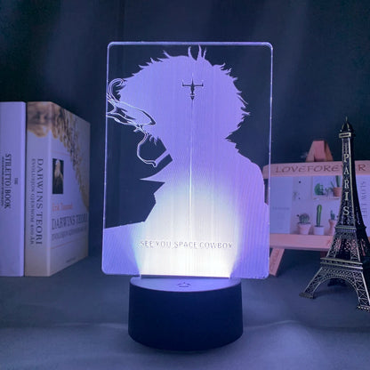Cowboy Bebop Anime 3D LED Night Light