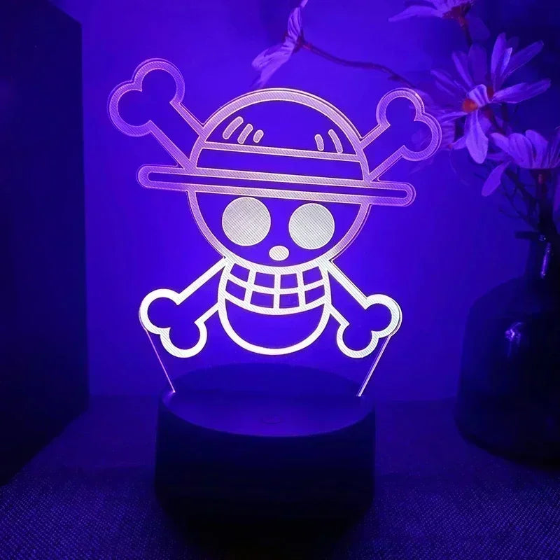 One Piece Anime 3D LED Lamp