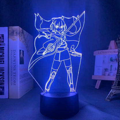 Fate/Stay Night Anime 3D LED Night Light