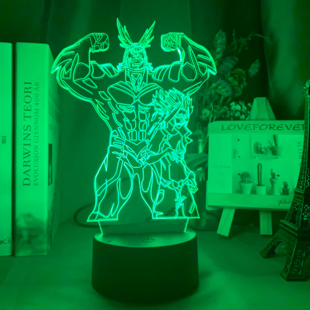 My Hero Academia Anime 3D LED Night Light