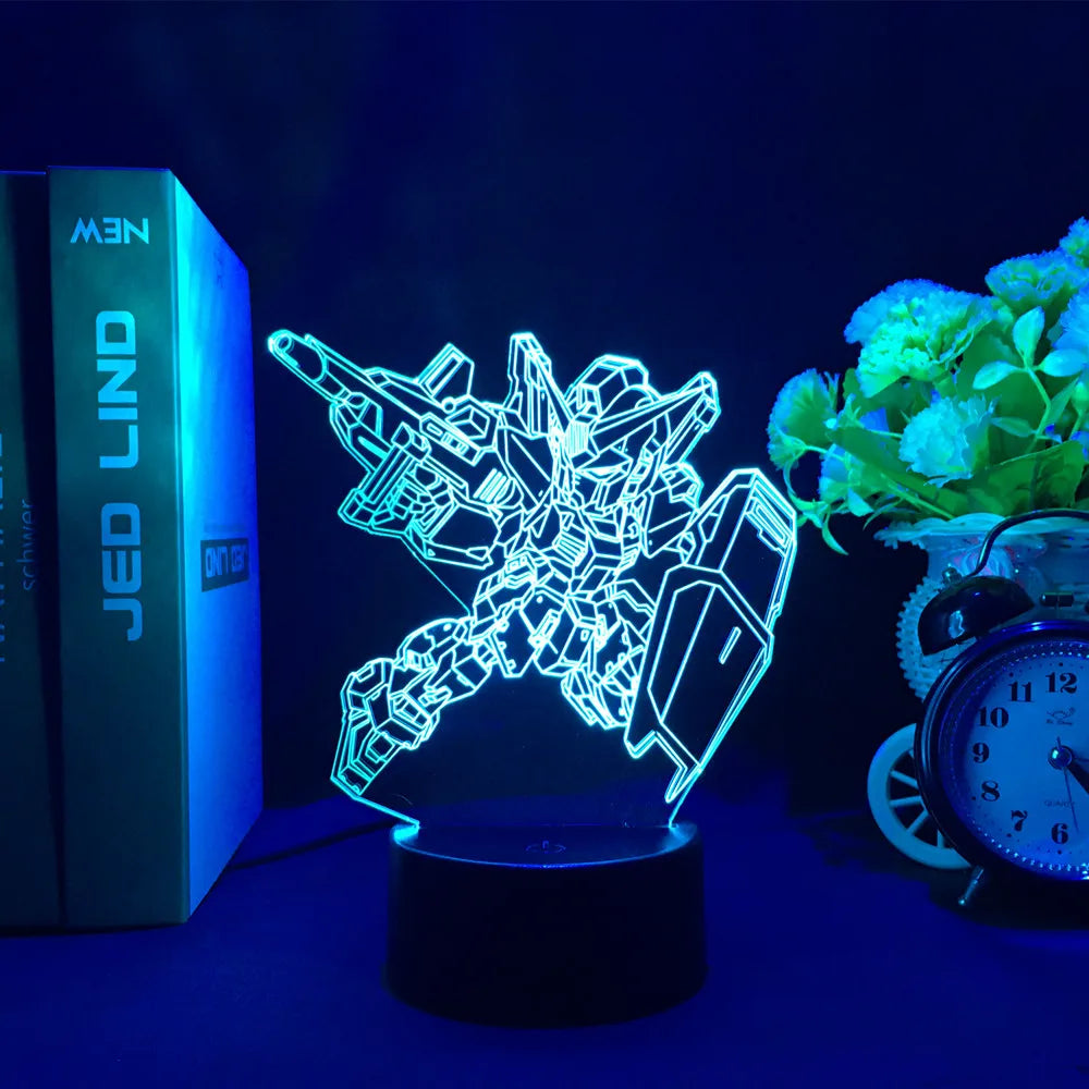 Mobile Suit Gundam Anime 3D LED Night Light