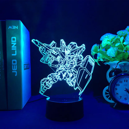 Mobile Suit Gundam Anime 3D LED Night Light