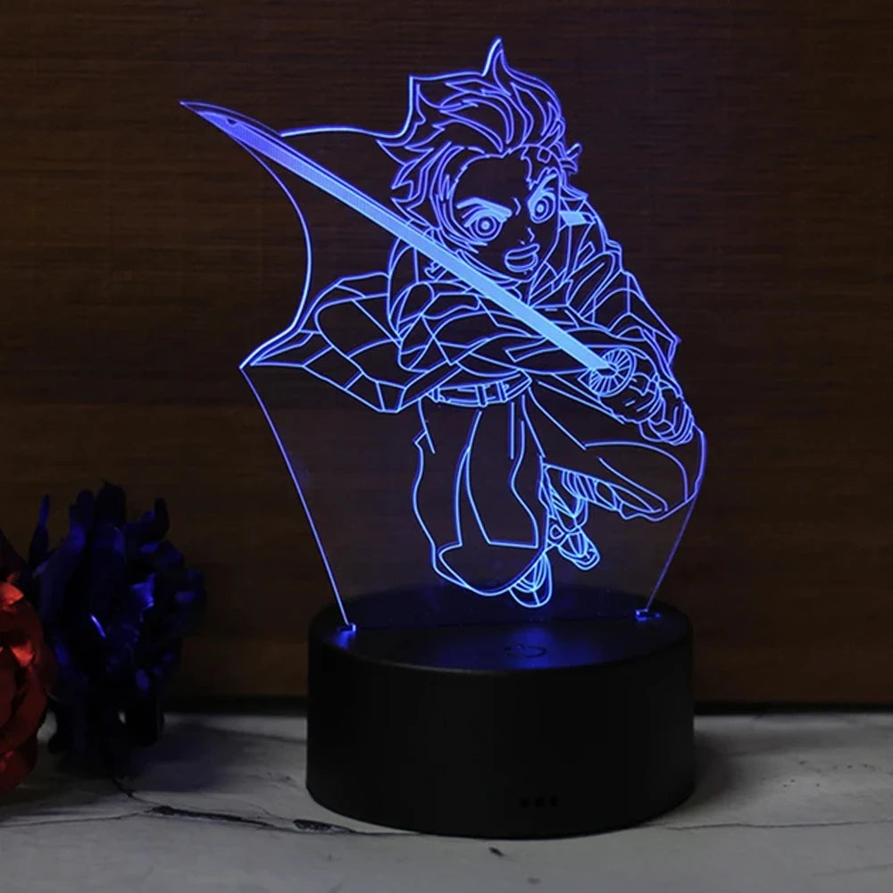 Demon Slayer Anime 3D LED Night Light