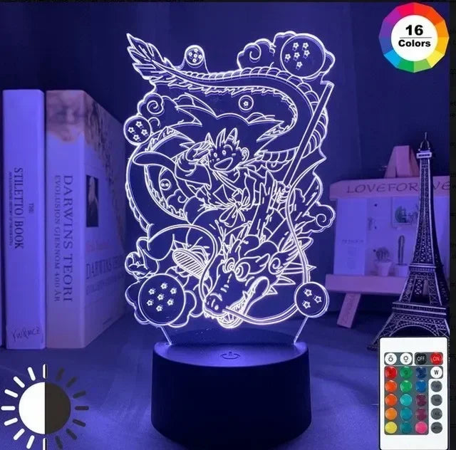 Dragon Ball Anime 3D LED Night Light