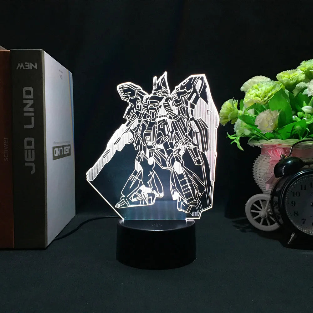 Mobile Suit Gundam Anime 3D LED Night Light