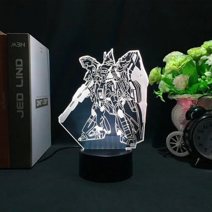 Mobile Suit Gundam Anime 3D LED Night Light